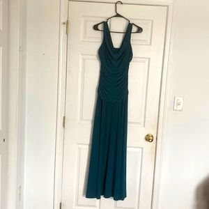 NW Nightway dark green formal dress
